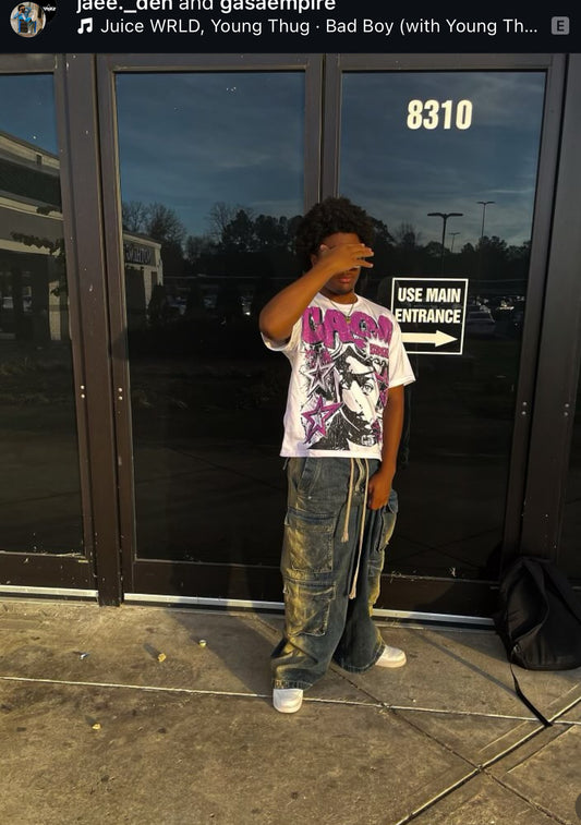 Gasa Boxy T-Shirt (White)