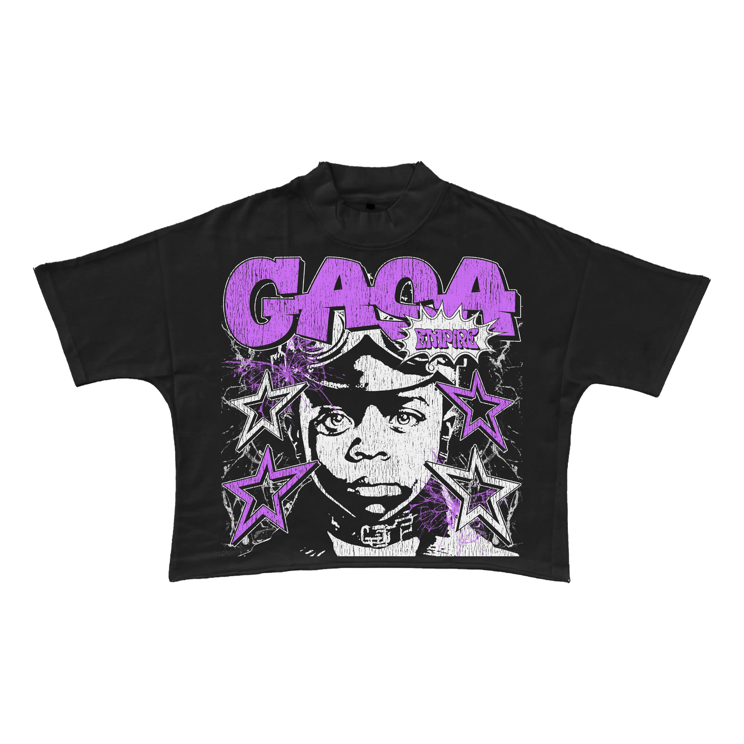 Gasa Boxy T-Shirt (Black)